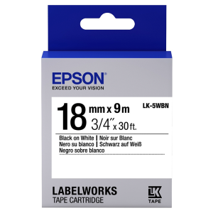 Стандартная лента Epson LK5WBN