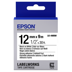 Лента повышенной прочности Epson LK-4WBW