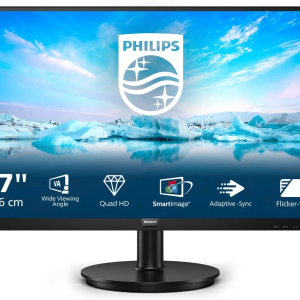 Монитор 27" PHILIPS 275V8LA/00/01 VA 2560 x 1440 75Hz 4мс 250кд/м 4000:1 2xHDMI DP Цвет: Черный