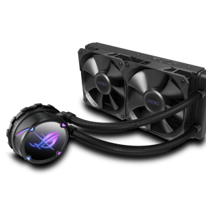 Водяное охлаждение CPU Asus ROG STRIX LC II 240 Liquid CPU Cooler, 2 x12cm PWM Fan