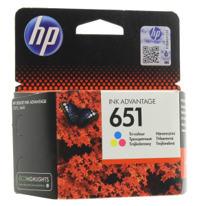 Оригинальный струйный картридж HP 651