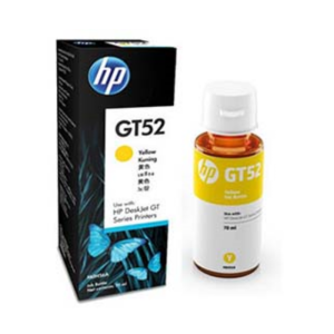 Оригинальная емкость с чернилами HP GT52 M0H56AE желтая