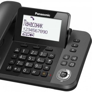Радиотелефон PANASONIC KX-TGF310 (RUM) Черный металлик