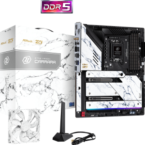 Материнская плата ASRock Z790 TAICHI CARRARA LGA1700 4xDDR5 8xSATA RAID 5xM.2 HDMI USB4 Type-C EATX