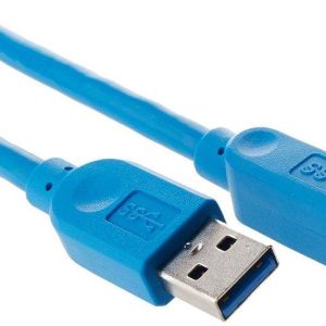 Кабель Manhattan USB 3.0, A(M)/B(M), 2 м, синий 322430