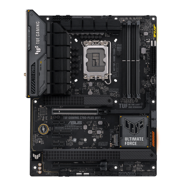 Материнская плата ASUS TUF GAMING Z790-PLUS WIFI, LGA1700 4xDDR5 4xSATA3 RAID 4xM.2 HDMI DP ATX