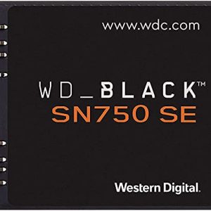 Твердотельный накопитель  500GB SSD WD BLACK SN750 SE PCIe M.2 2280 R3600Mb/s W2000MB/s WDS500G1B0E