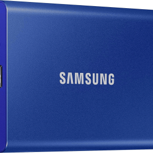Внешний SSD 2000Gb Samsung T7 USB 3.2 Gen.2 (10 Гбит/c) AES 256 Синий, MU-PC2T0H/WW