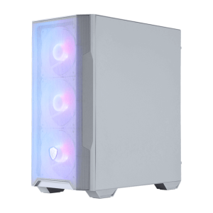 Компьютерный корпус MSI MAG FORGE M100R WHITE mATX/Mini-ITX, 2xUSB 2.0, USB 3.2, Audio, Mic, mATX