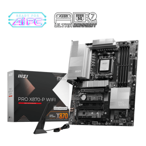 Материнская плата MSI PRO X870-P WIFI AM5 X870 4xDDR5 4xSATA3 RAID 4xM.2 HDMI DP ATX