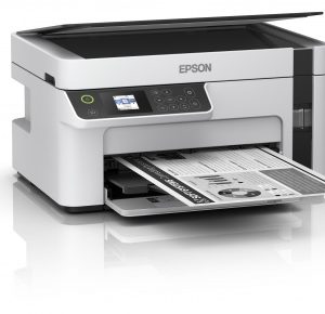 МФУ Струйное Epson M2120, А4, чб, 32 стр/мин, Сканер 1200x2400dpi, USB, WIFI, C11CJ18404