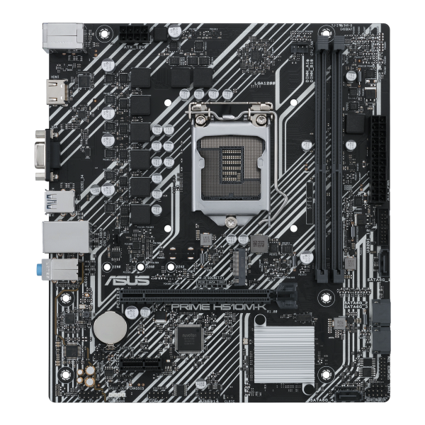Материнская плата ASUS PRIME H510M-K LGA1200 2xDDR4 4xSATA3 1xM.2 D-Sub HDMI mATX