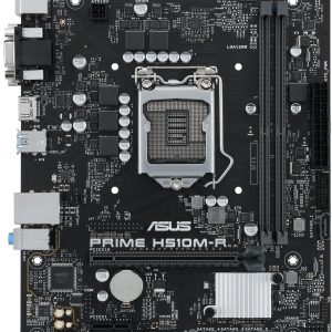 Материнская плата ASUS PRIME H510M-R-SI LGA1200 2xDDR4 4xSATA3 D-Sub HDMI DVI mATX