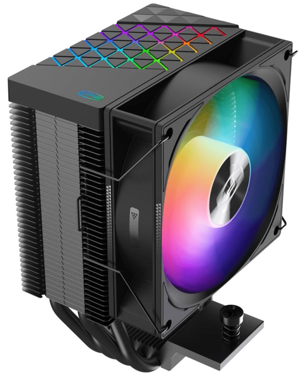 Вентилятор для процессора PCCooler R400 ARGB BK TDP 180W 4-pin 115X/1200/1700/AM4/AM5 Черный