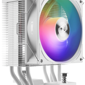 Вентилятор для процессора PCCooler R400 ARGB WH TDP 180W 4-pin 115X/1200/1700/AM4/AM5 Белый