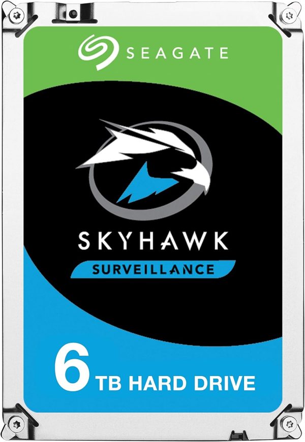Жесткий диск для видеонаблюдения  6Tb Seagate SkyHawk Surveillance SATA3 3.5" 256Mb ST6000VX009
