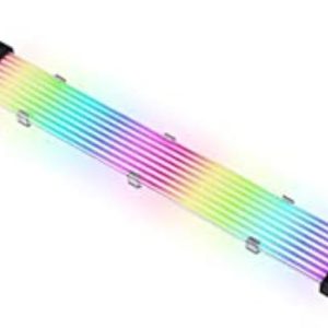 Светящийся ARGB кабель для видеокарты 12+4 pin Lian Li Strimer PLUS V2 with ARGB 8 light guides