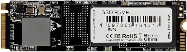 Твердотельный накопитель  960GB SSD AMD RADEON R5 M.2 2280 PCl-E R2100MB/s, W1650MB/s R5MP960G8