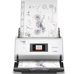 Сканер потоковый Epson WorkForce DS-32000, A3, 90 стр/180 изоб/мин, 48/24 бит, до 1200x1200 dpi, USB 3.0, B11B255401