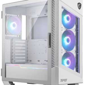 Компьютерный корпус MSI MPG VELOX 100R WHITE ATX/Micro-ATX/ 2xUSB 3.2 1xUSB 3.2 TypeC, Белый