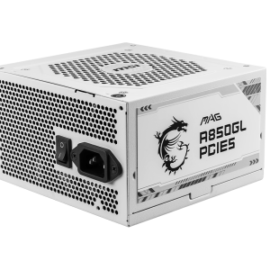 Блок питания MSI MAG  A850GL PCIE5 WHITE, 850W PCIE5  80+ GOLD Full Modular MAG A850GL PCIE5 WHITE