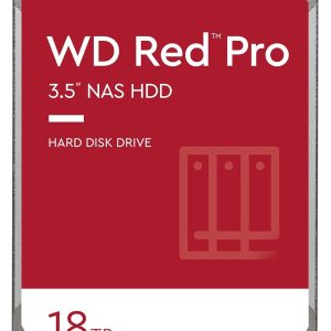 Жесткий диск для NAS систем HDD 18Tb Western Digital Red PRO SATA3 3,5" 7200rpm 512Mb WD181KFGX