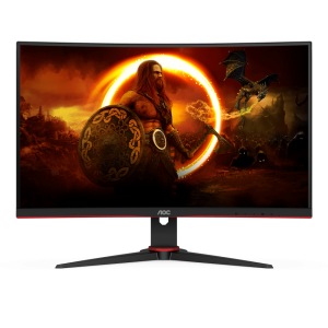 Монитор Игровой 27" AOC C27G2ZE/BK VA 1920x1080 240Hz 0,5ms 300cd/m 3000:1 Curved 1500R 2xHDMI DP