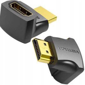 Адаптер угловой Vention HDMI 270, AINB0. Угловой адаптер 270 градусов для соедиинения HDMI