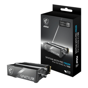 Твердотельный накопитель 2000Gb SSD MSI SPATIUM M570 PRO FROZR PCIe 5.0 NVMe R12400 MB/s W11800MB/s