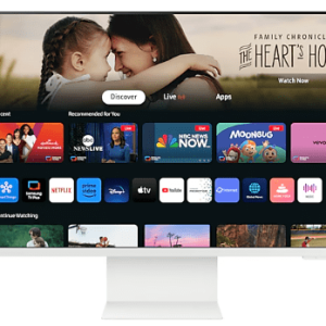 Монитор 32" SAMSUNG SMART M8 VA 3840x2160 60Hz 4мс 400кд/м2 3000:1 1xHDMI 1xUSB-C USB LS32DM801UIXCI