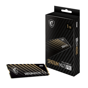 Твердотельный накопитель 1000Gb SSD MSI SPATIUM M470 PRO PCIe 4.0 NVMe M.2 1TB R6000Mb/s W4500MB/s