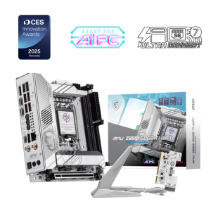 Материнская плата MSI MPG Z890I EDGE TI WIFI LGA1851 2xDDR5 2xSATA3 4xM.2 1xHDMI 2xThund Mini ITX
