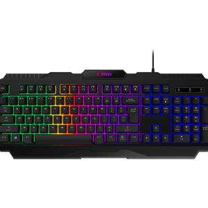 Игровая Клавиатура MSI FORGE GK100 RU, USB 2.0 104кл Мембрана кабель 1,5м