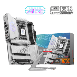 Материнская плата MSI MPG X870E EDGE TI WIFI AM5 4xDDR5 4xSATA3 RAID 4xM.2 HDMI 3xType-C ATX