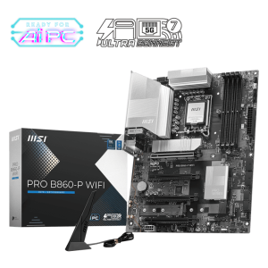 Материнская плата MSI PRO B860-P WIFI LGA1851 4xDDR5 4xSATA3 RAID 3xM.2 HDMI Type-C DP ATX