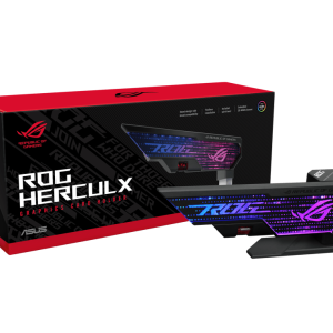 Вертикальный держатель Видеокарты ASUS XH01 ROG HERCULX 3-pin ARGB Black