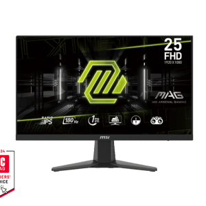 Монитор 24,5" MSI MAG 256F Rapid IPS 1920x1080 180Hz 1ms 250cd/m 1000:1 250cd/m  DP 2xHDMI Черный