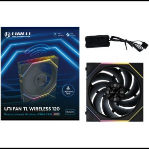 Вентилятор для корпуса Lian Li UNI FAN TL 120 Wireless ARGB 120mm Black G99.12TL1W1B.00