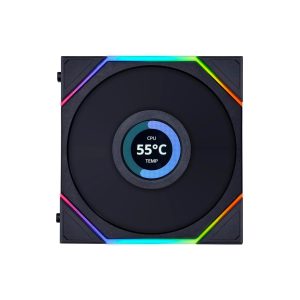 Вентилятор для корпуса Lian Li UNI FAN TL 120 LCD Wireless ARGB 120mm Black G99.12TLLCD1W1B.00