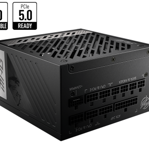 Блок питания MSI MPG  A850G PCIE5, 850W, Active PFC, 80+ GOLD, Full Modular, MPG A850G PCIE5