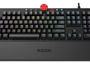 Механическая Игровая Клавиатура AOC AGK700 MX RED CHERRY RGB кабель 1,8м USB2.0 AGK700DR2R