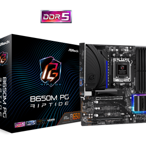 Материнская плата ASRock B650M PG RIPTIDE AM5 4xDDR5 4xSATA3 2xM.2 HDMI DP mATX