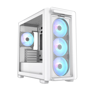 Корпус ASUS A23 PLUS TG ARGB WHITE mATX/mITX 90DC00K3-B19010