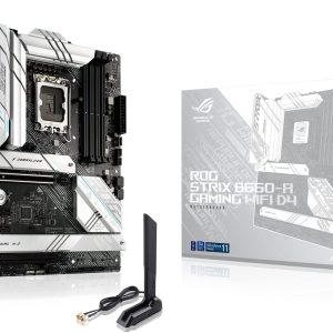 Материнская плата ASUS ROG STRIX B660-A GAMING WIFI D4 LGA1700 4xDDR4 4xSATA3 RAID 3xM.2 HDMI DP ATX