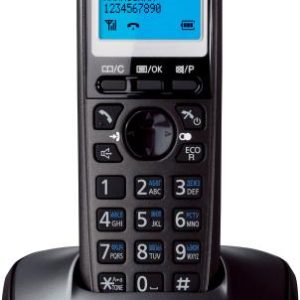 Радиотелефон PANASONIC KX-TG2521 (RUT) Спикерфон на трубке. Темно-серый металлик