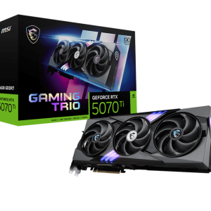 Видеокарта MSI GeForce RTX 5070 Ti 16G GAMING TRIO OC, 16G GDDR7 256bit 1xHDMI 3xDP G507T-16GTC