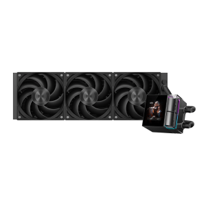 Водяное охлаждение для CPU PCCooler DS360 Display BK 115X/1200/1700/1851/AM4/AM5 Черный