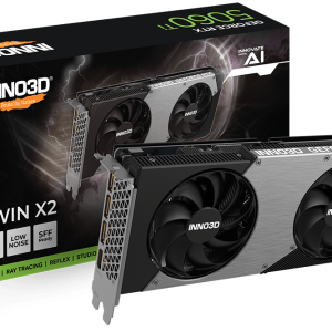 Видеокарта Inno3D GeForce RTX5060 Ti TWIN X2, 16G GDDR7 128-bit HDMI 3xDP N506T2-16D7-191073N