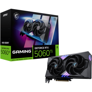 Видеокарта MSI GeForce RTX 5060 Ti 8G GAMING OC, 8Gb GDDR7 128-bit 1xHDMI 3xDP G506T-8GC