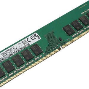 Оперативная память   8GB DDR4 3200 MT/s Samsung DRAM  (PC4-25600) ECC UDIMM M391A1K43DB2-CWEQY